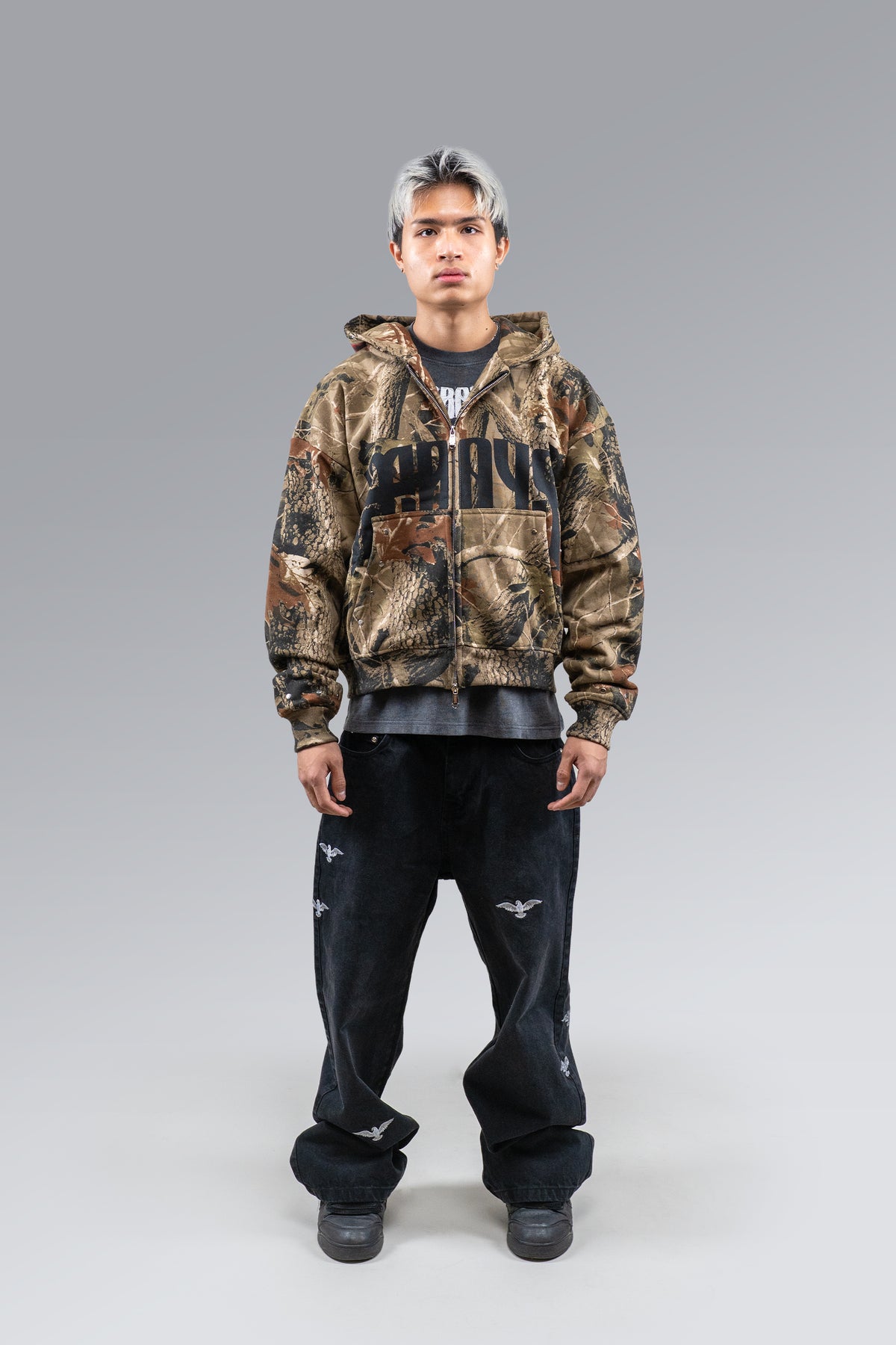 Redemption Camo Zip Hoodie