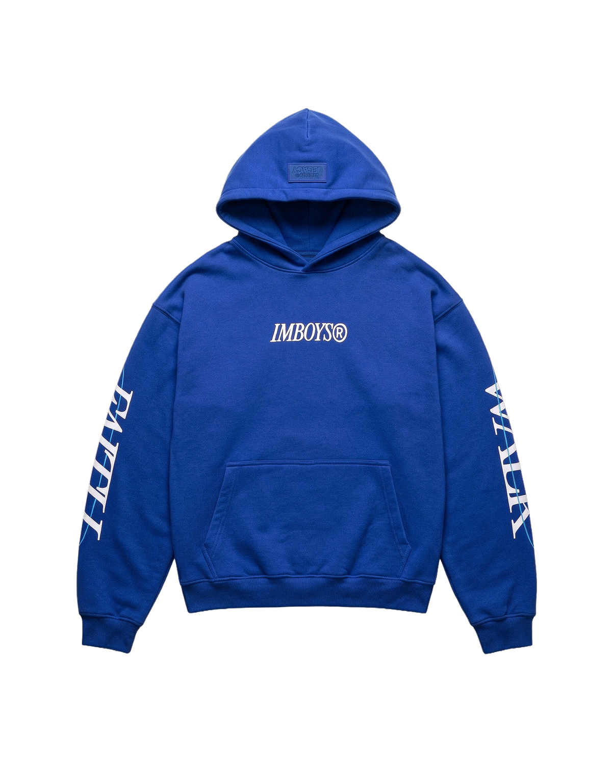Blue Faith Walk Hoodie