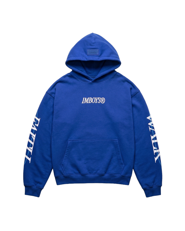 Blue Faith Walk Hoodie