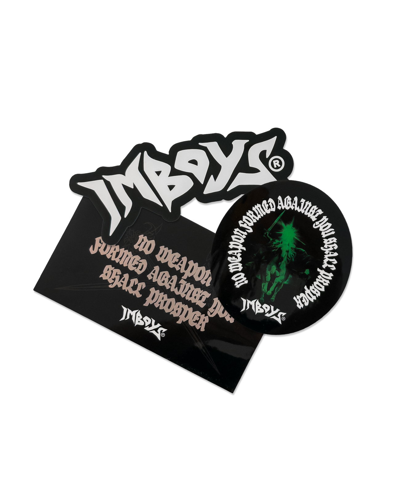IMBOYS No Weapon Sticker Stack
