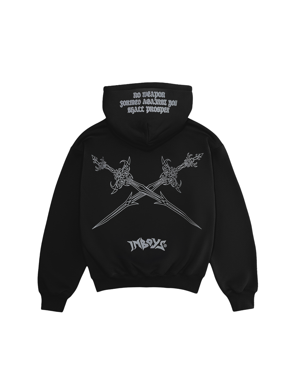Black No Weapon Hoodie