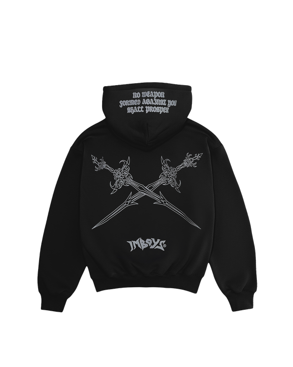 Black No Weapon Hoodie