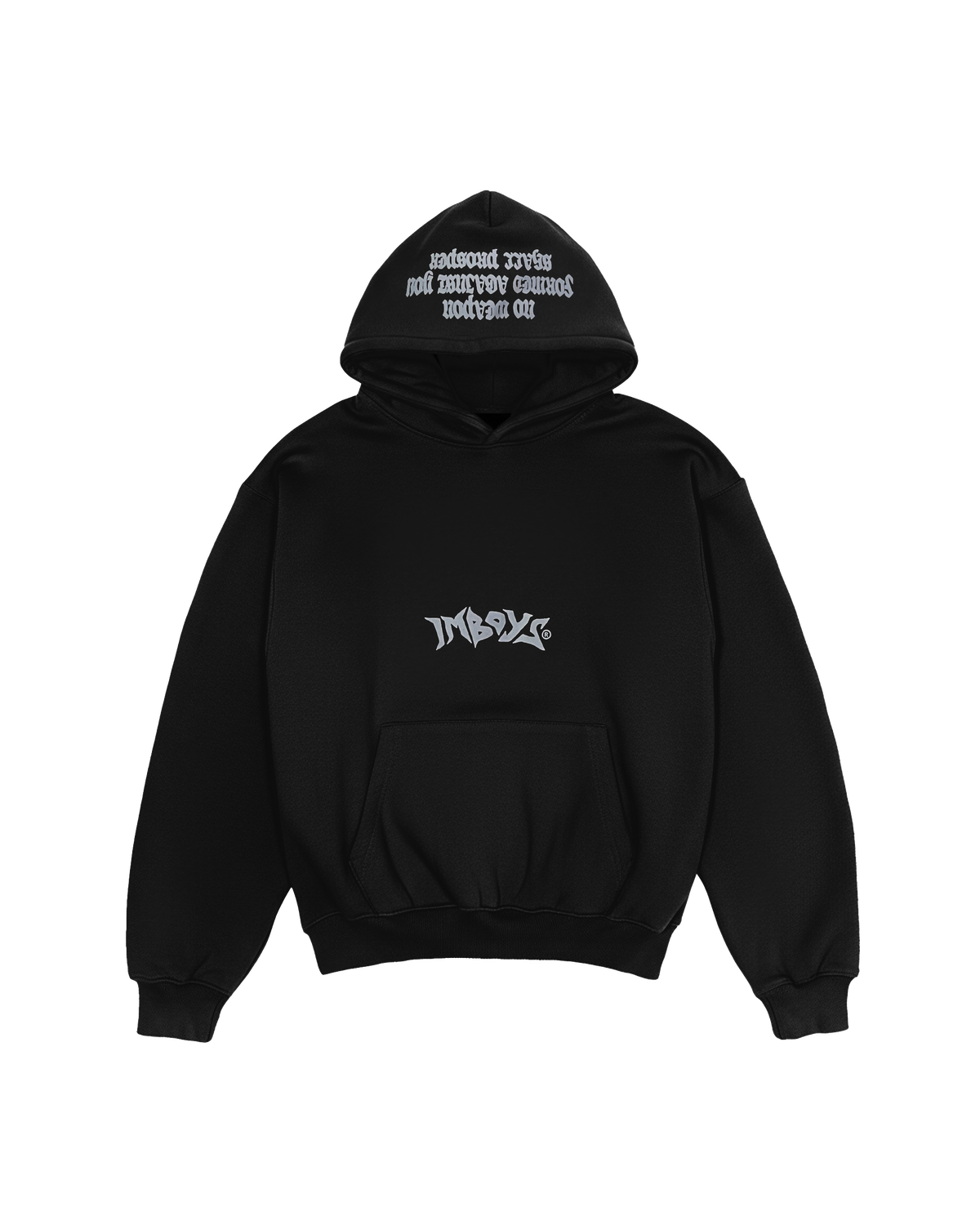 Black No Weapon Hoodie