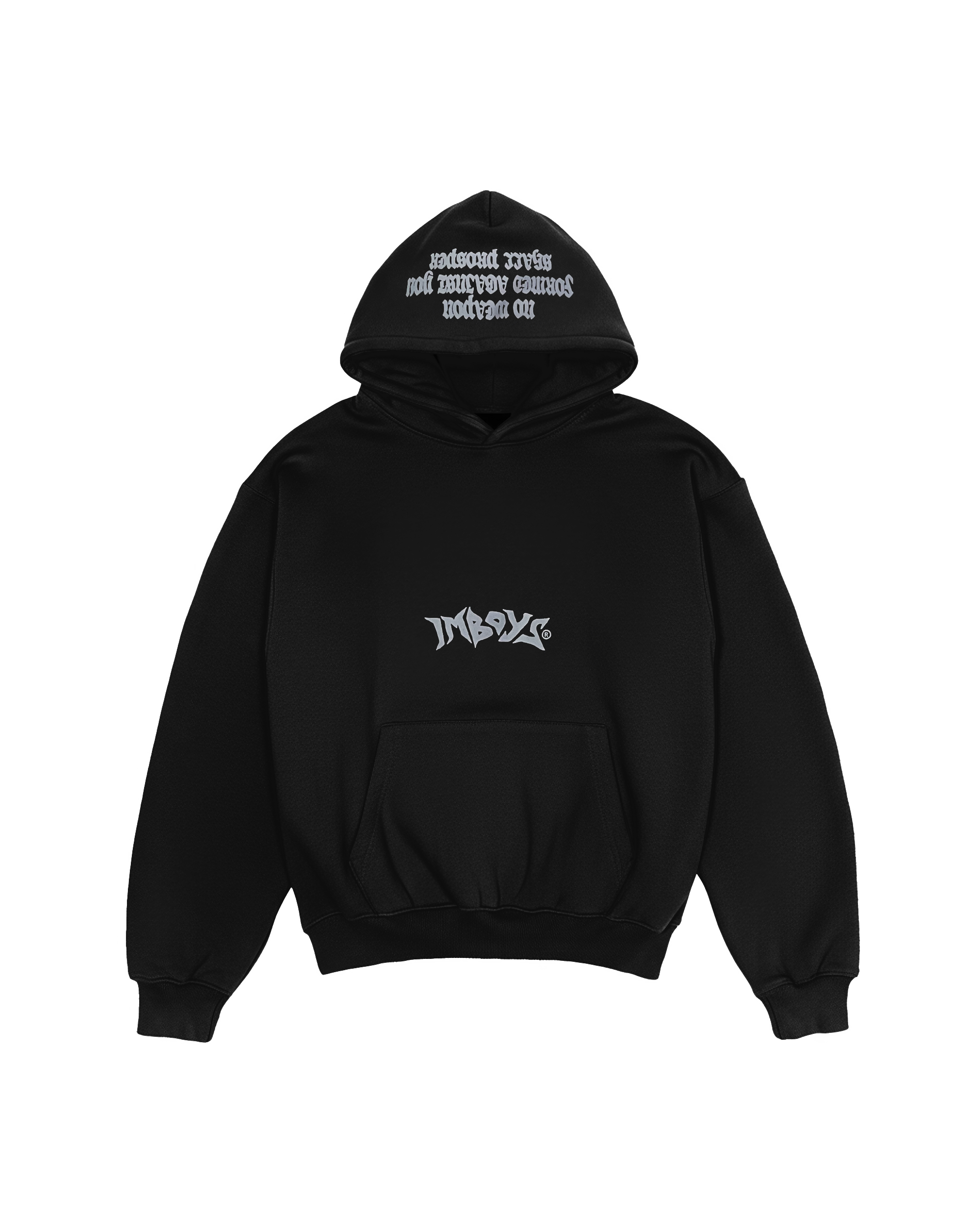 Black No Weapon Hoodie