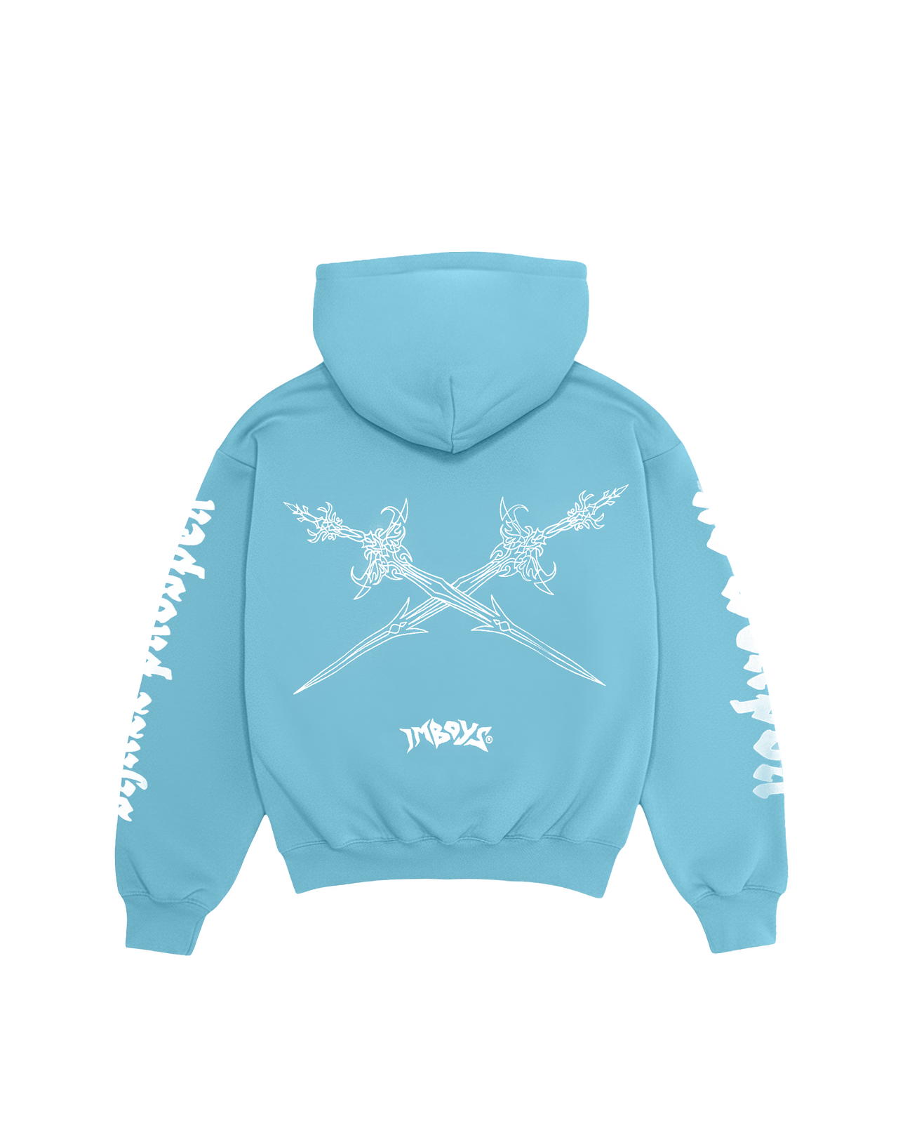 Blue No Weapon Hoodie