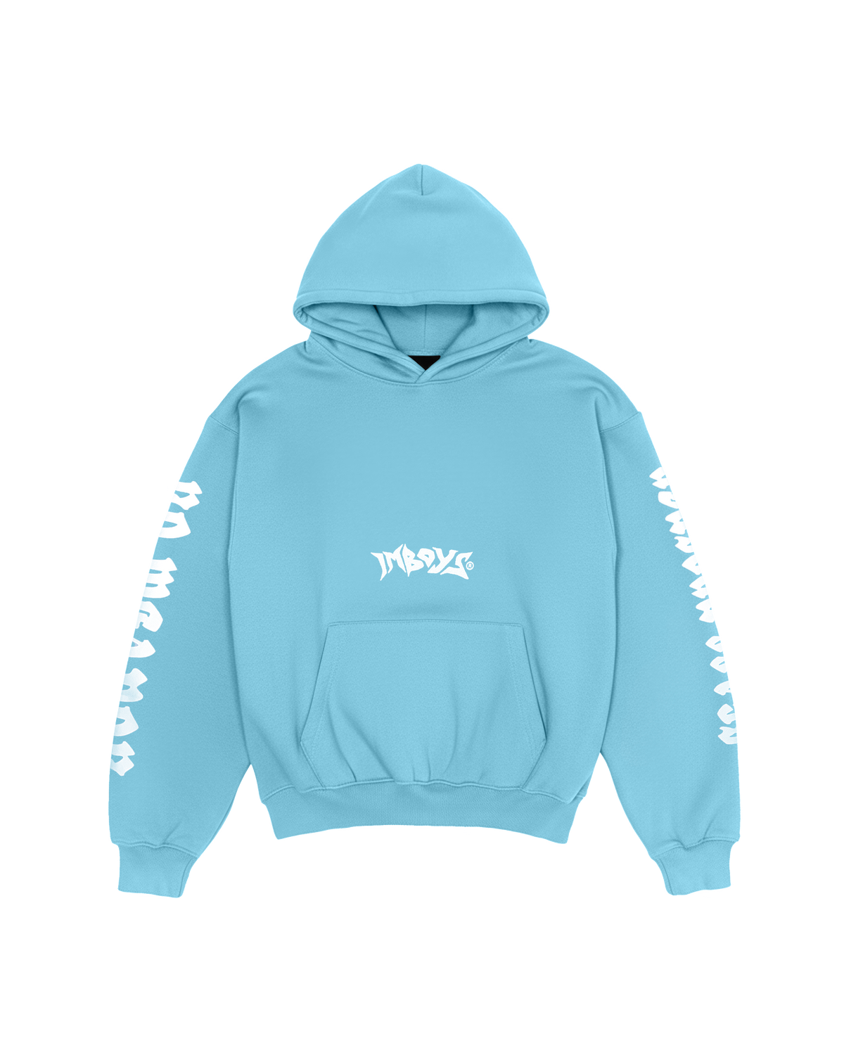 Blue No Weapon Hoodie
