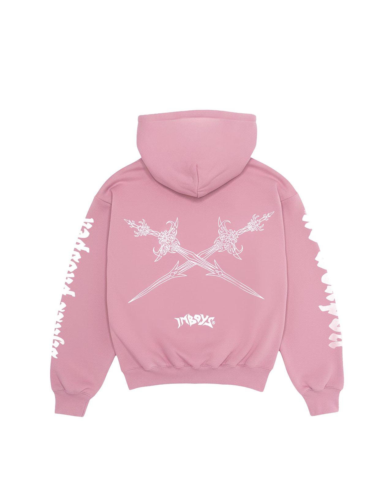 Pink No Weapon Hoodie
