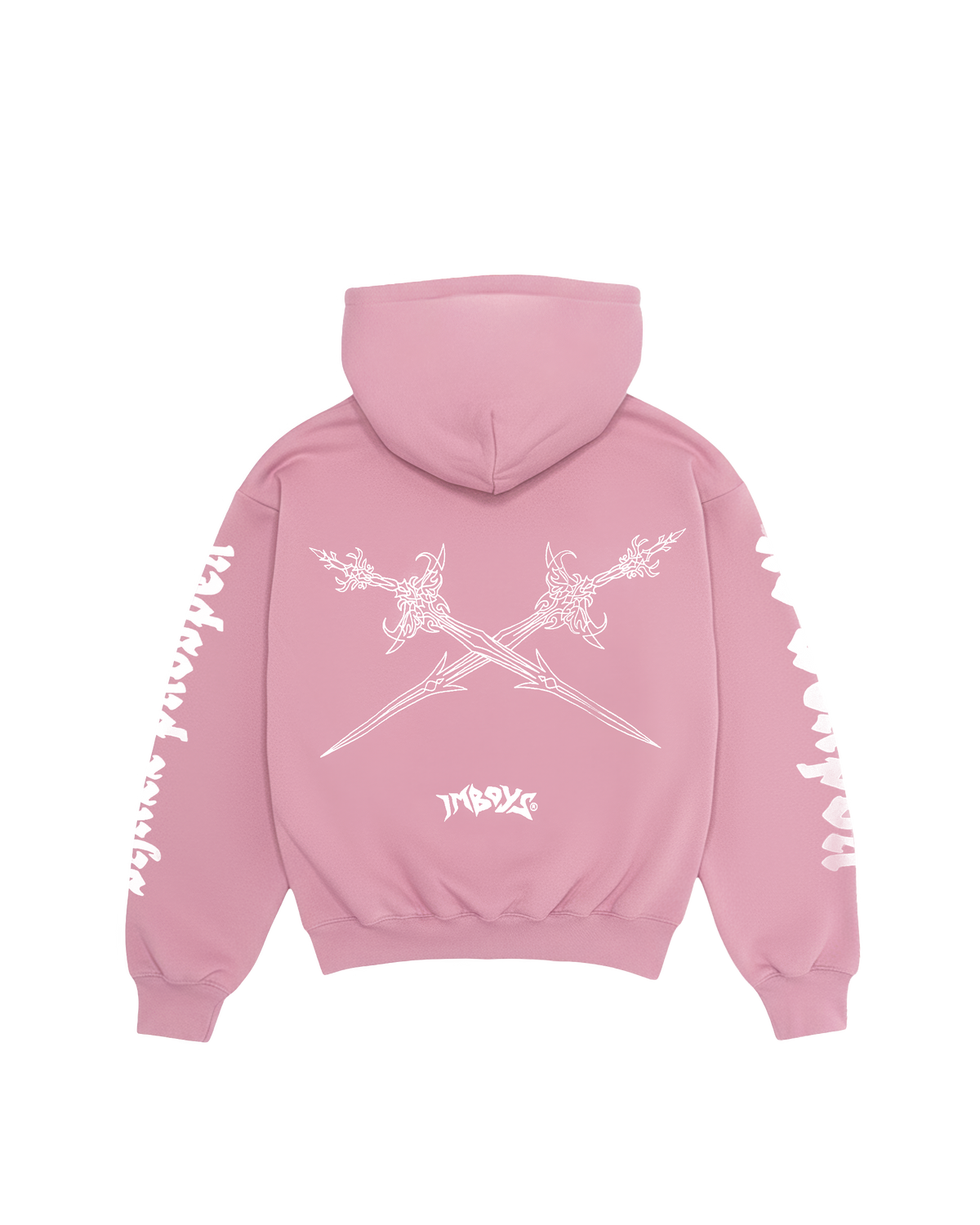 Pink No Weapon Hoodie