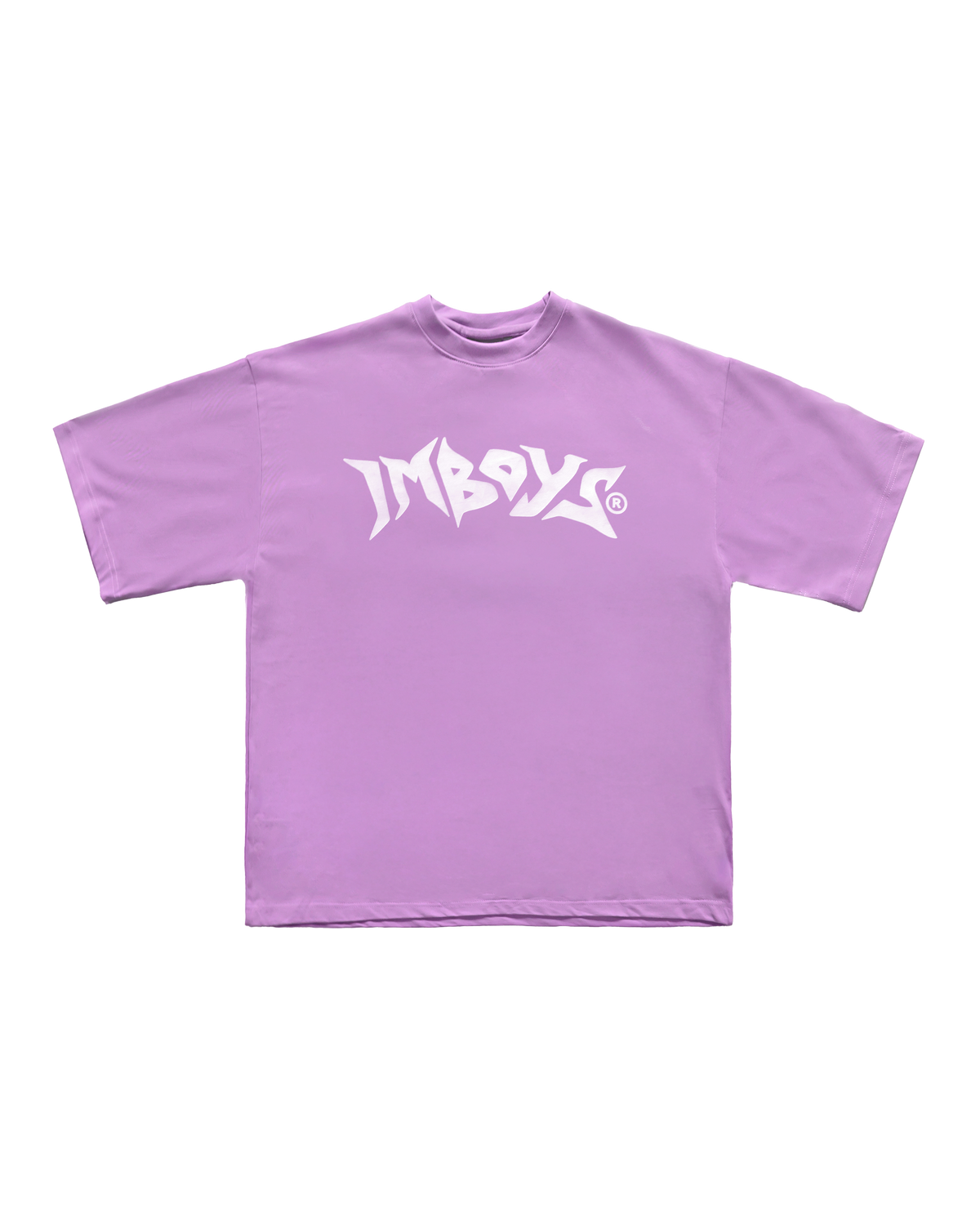 No Weapon Text Tee Pastel Purple