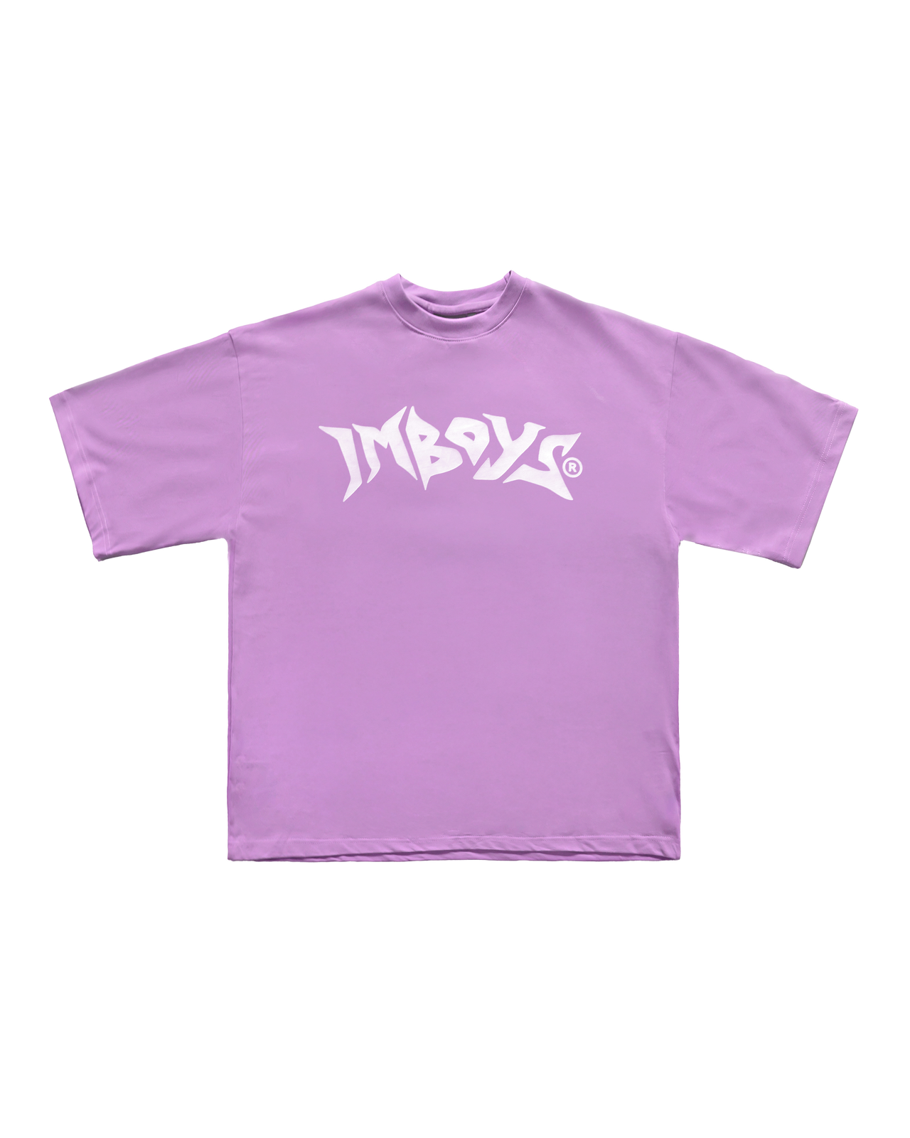 No Weapon Text Tee Pastel Purple