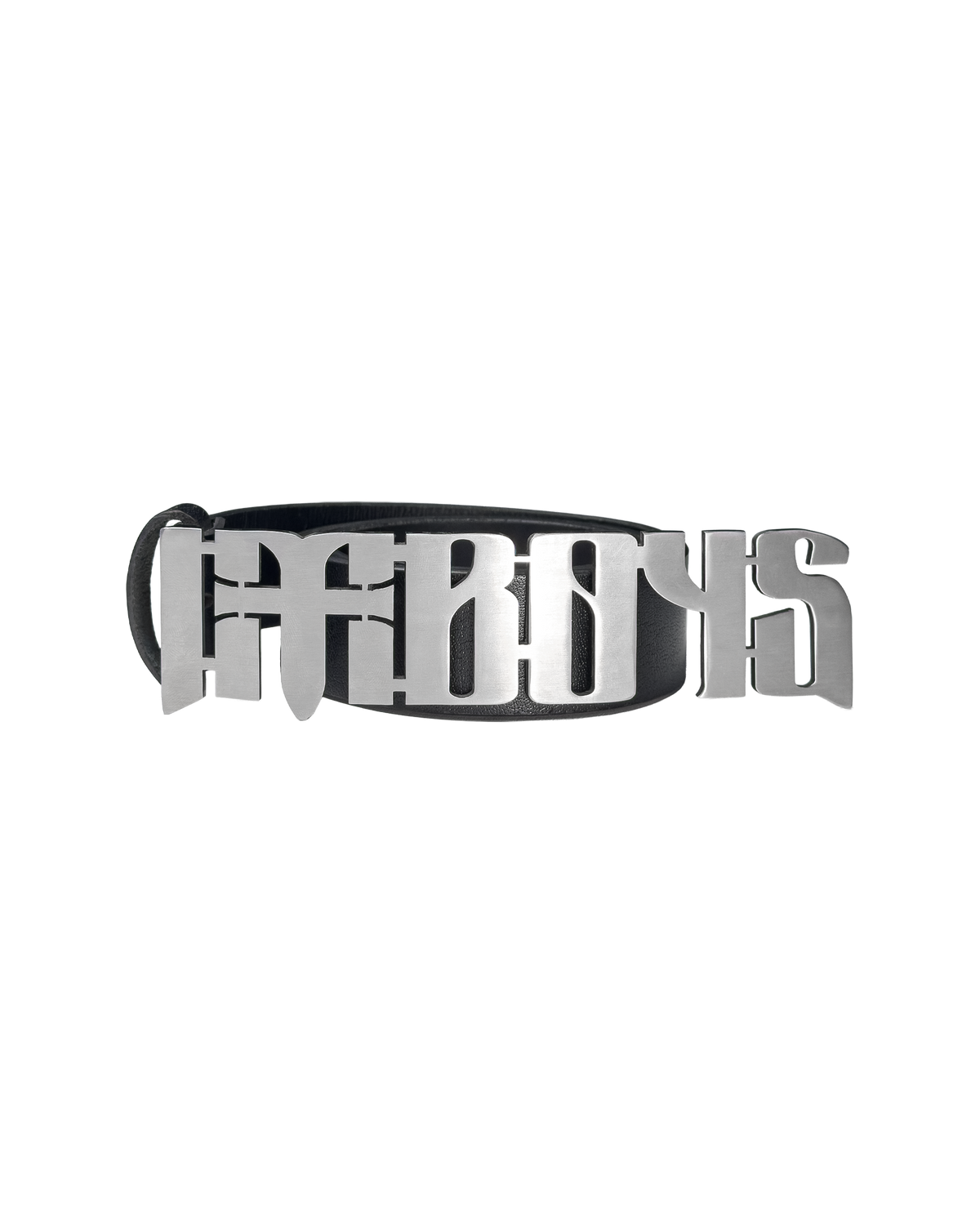 IMBOYS Redemption Metal Brass Logo Belt