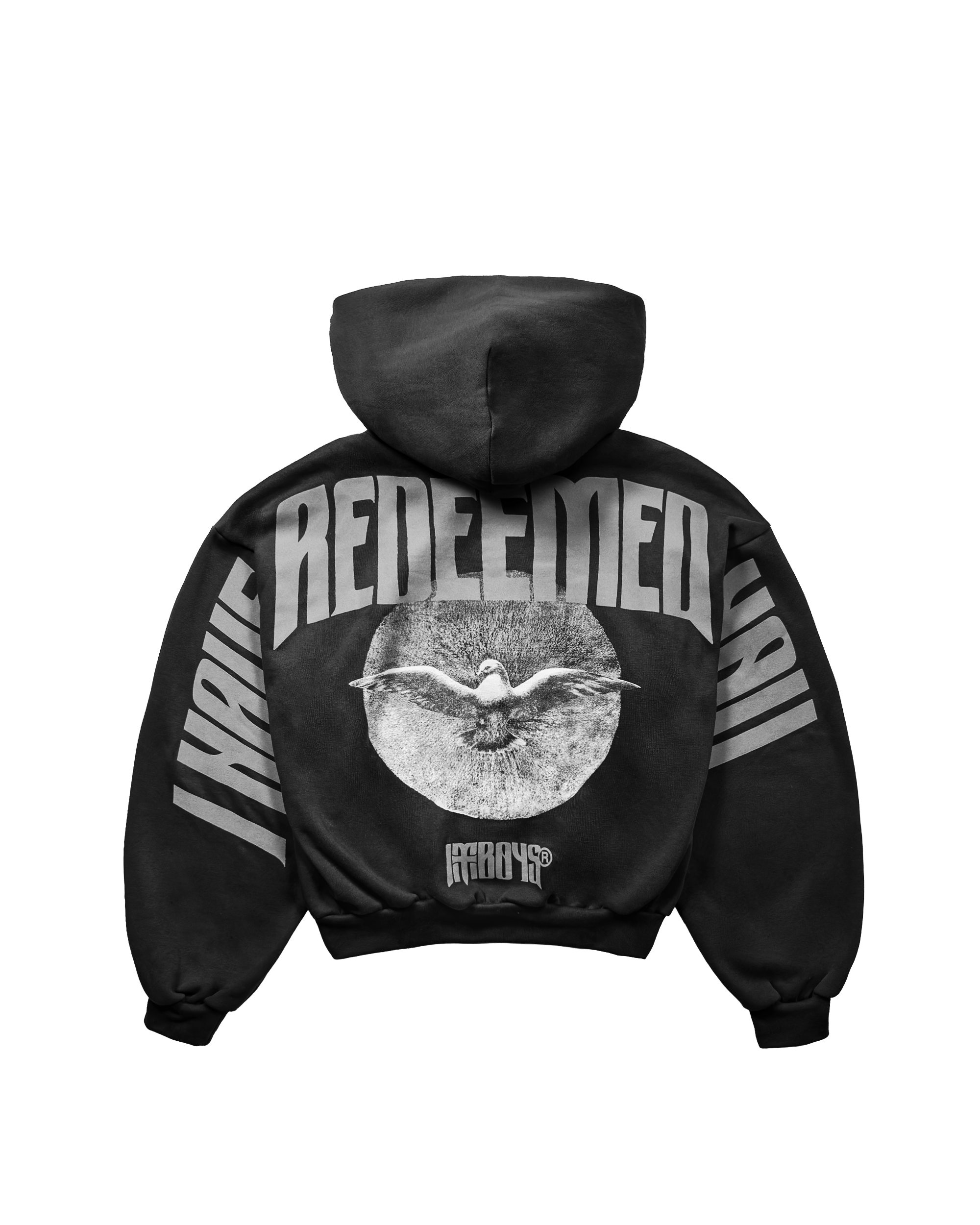 Redemption Reflective Hoodie Black