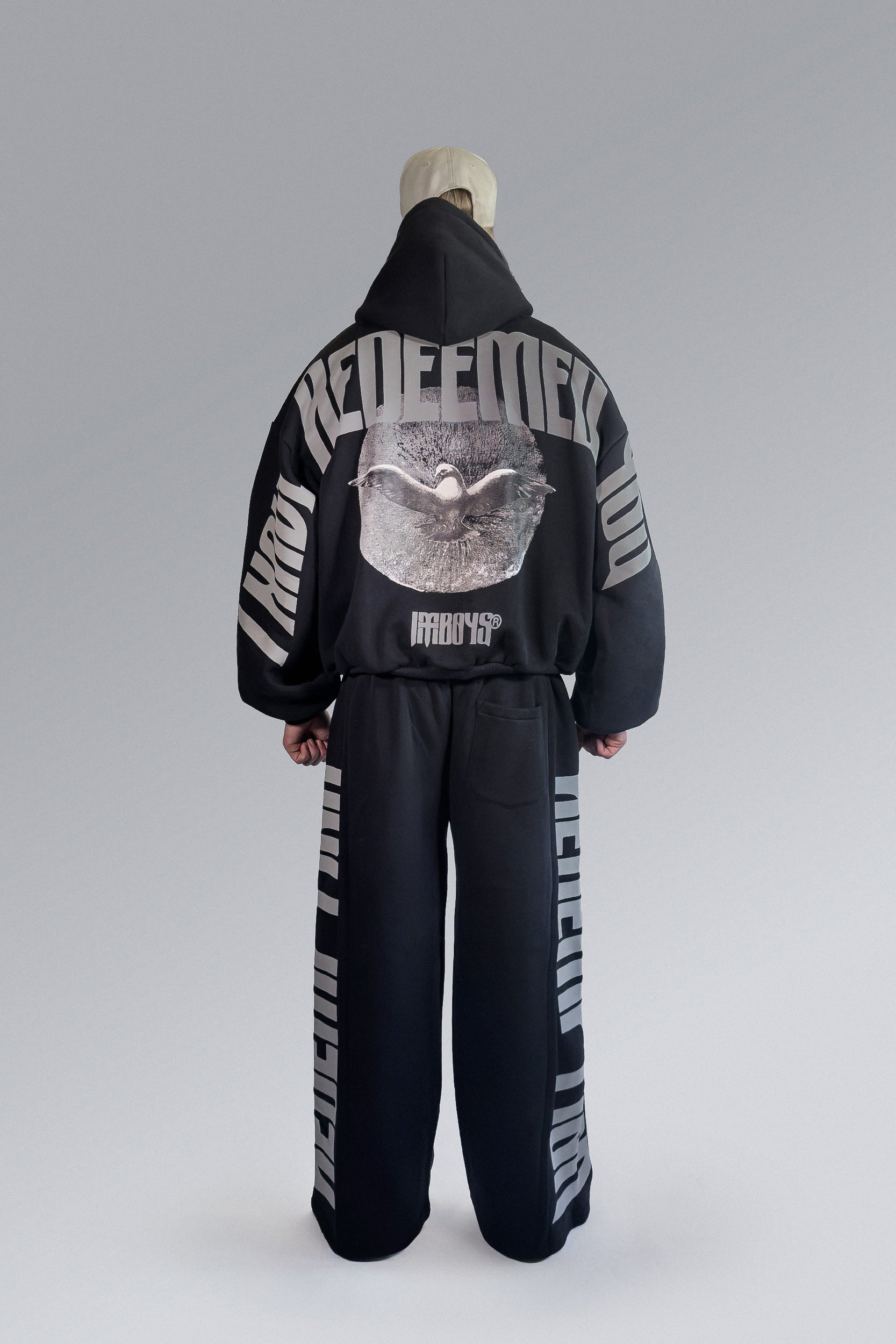 Redemption reflective sweatpants Black
