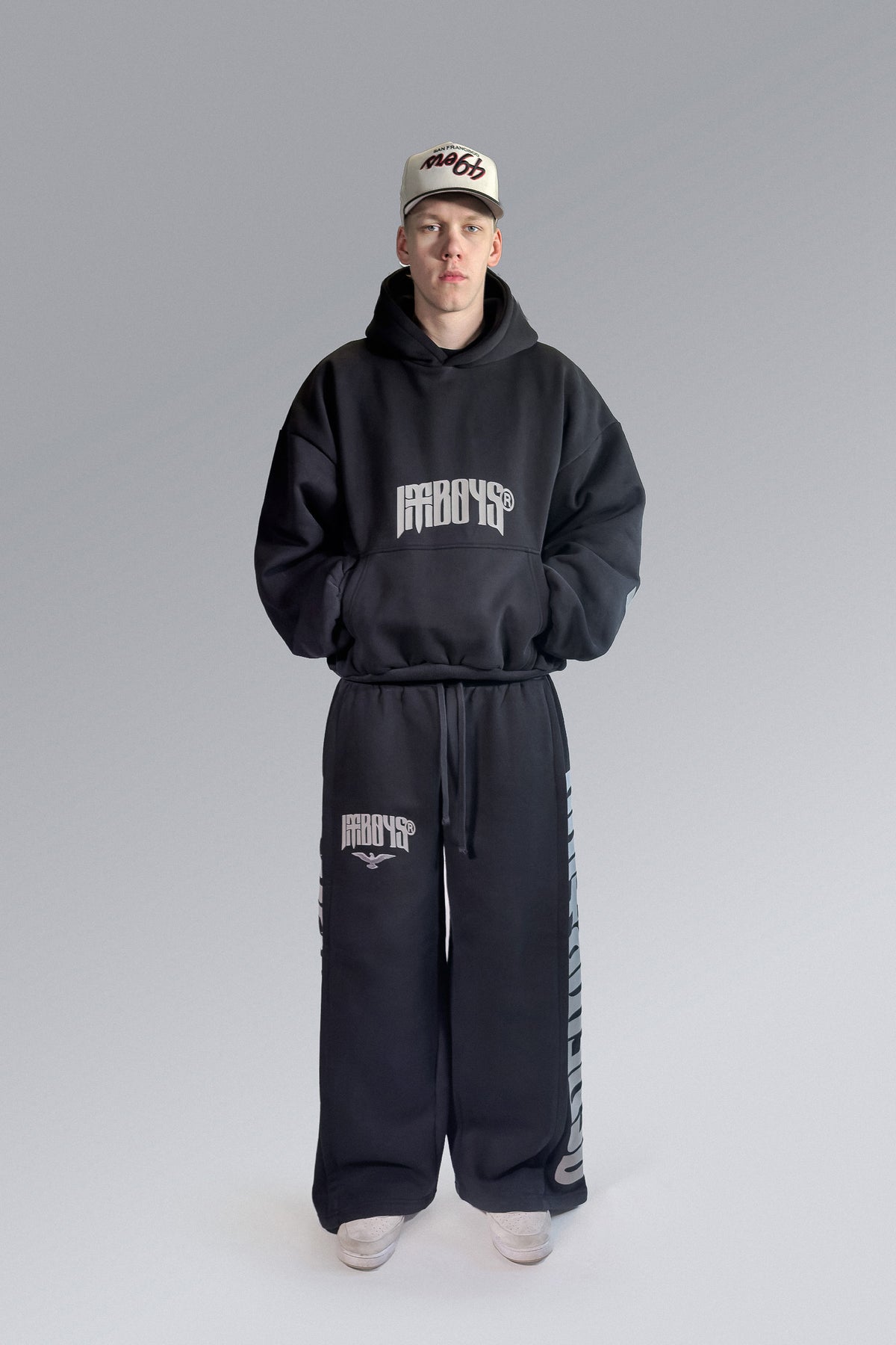 Redemption reflective sweatpants Black