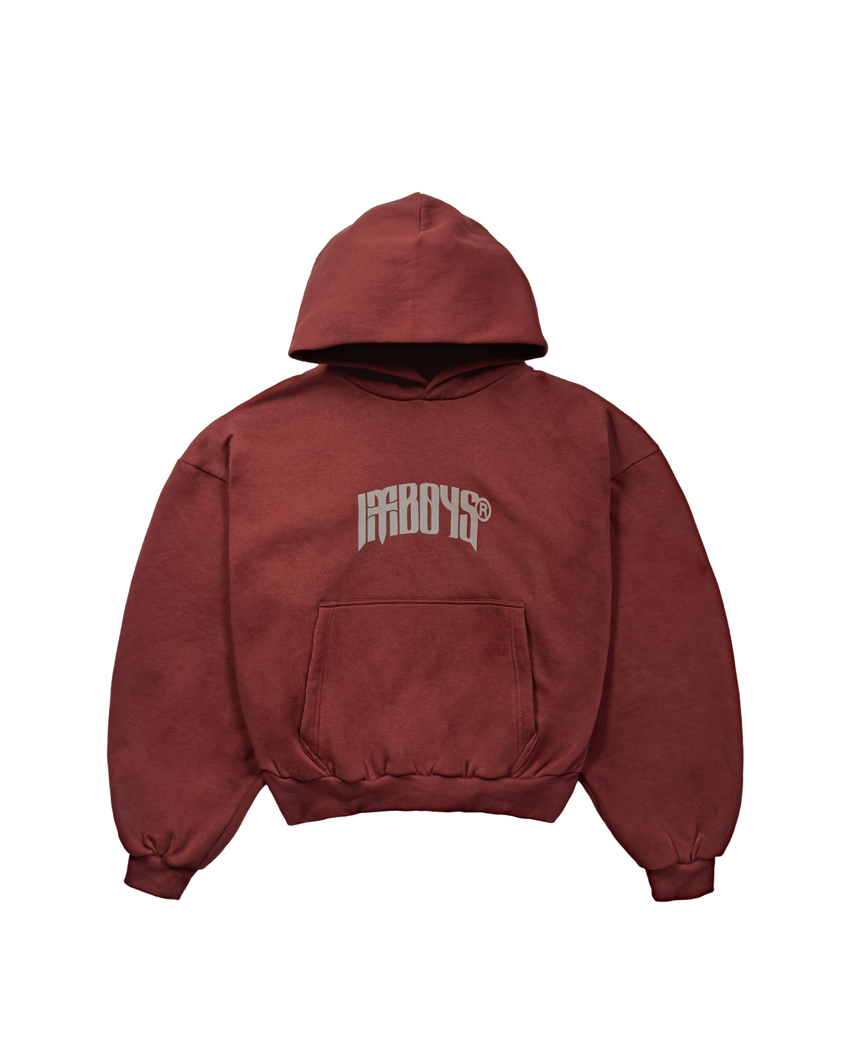 Redemption Reflective Hoodie Maroon