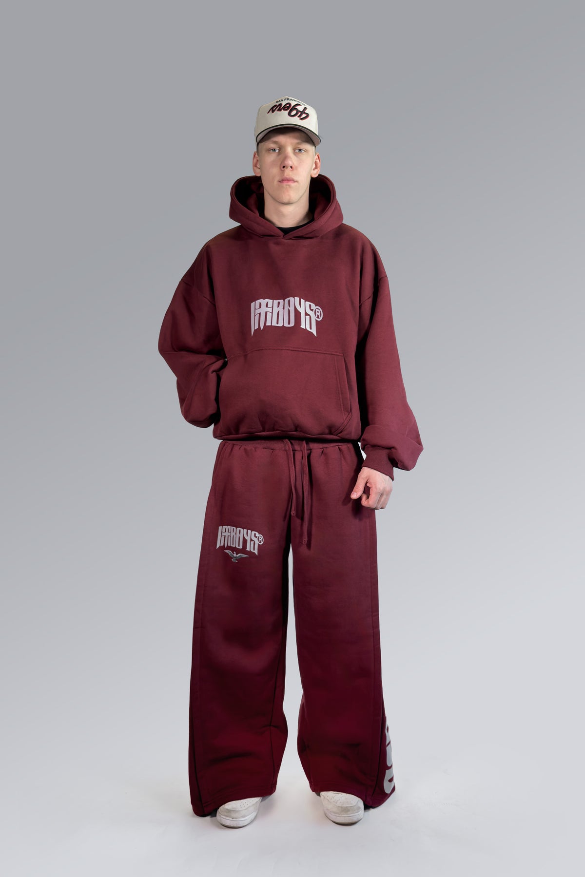 Redemption reflective sweatpants Maroon