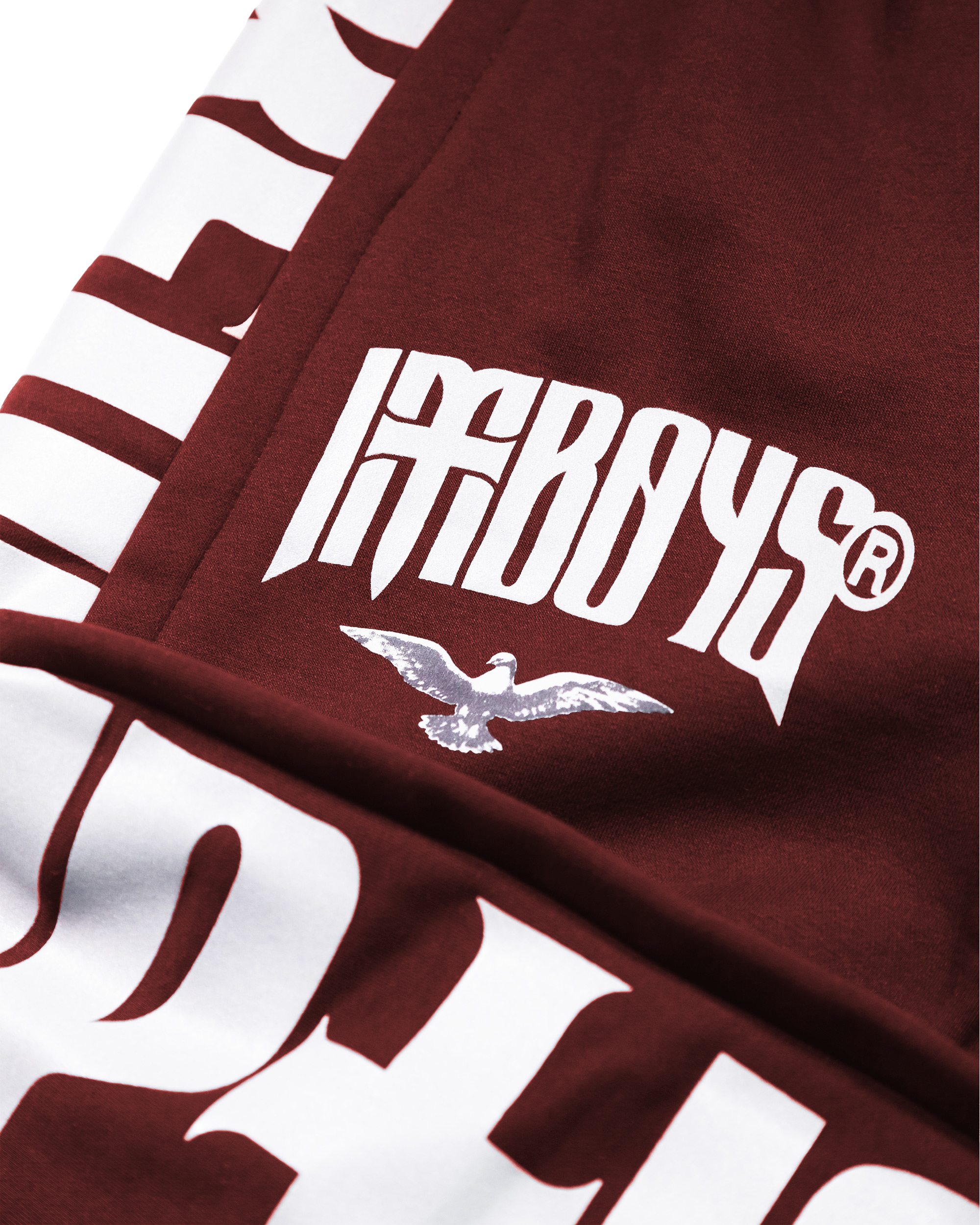 Redemption reflective sweatpants Maroon