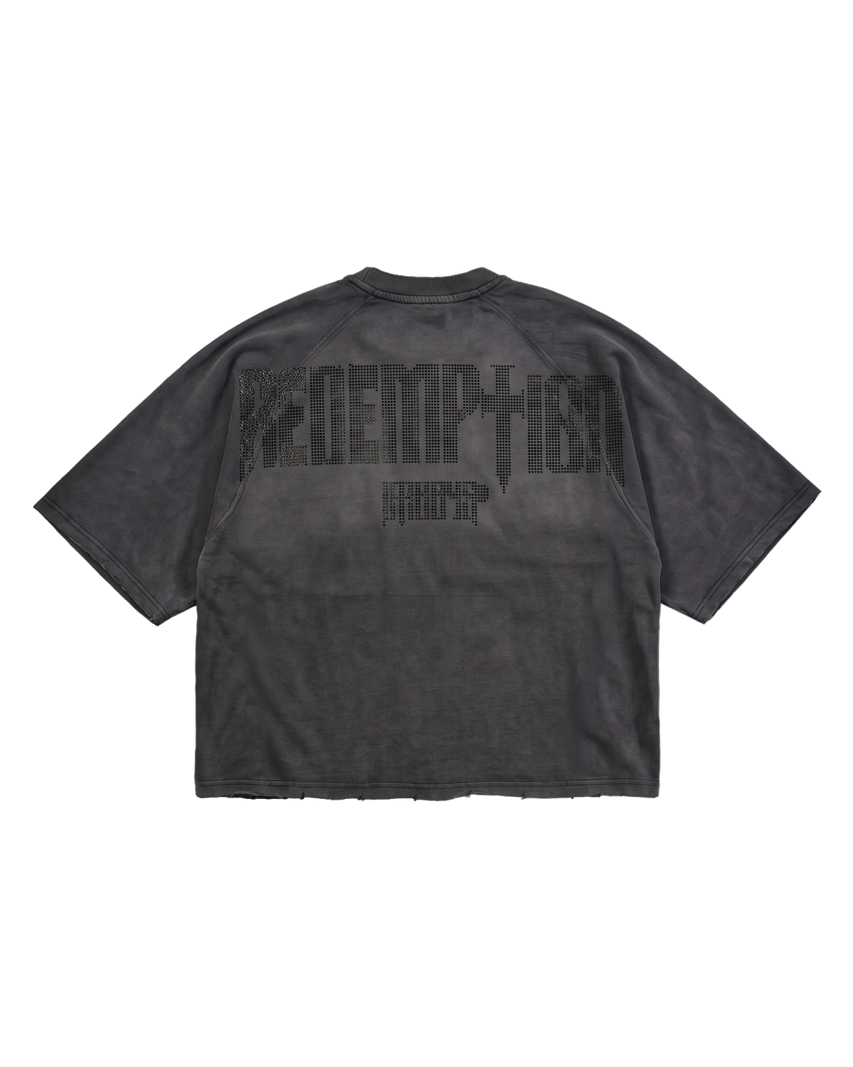 Black Rhinestone Tee