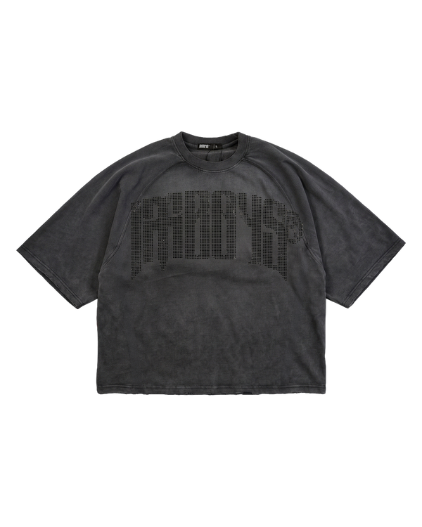 Black Rhinestone Tee