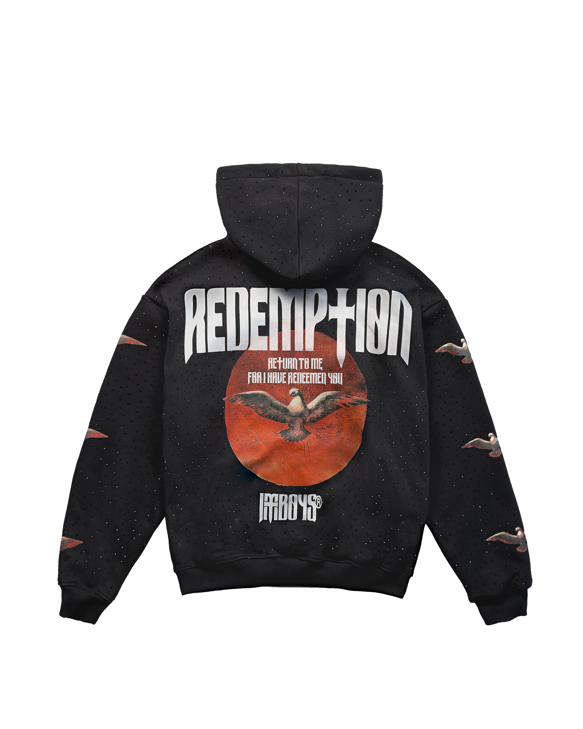 Redemption Rhinestone Hoodie
