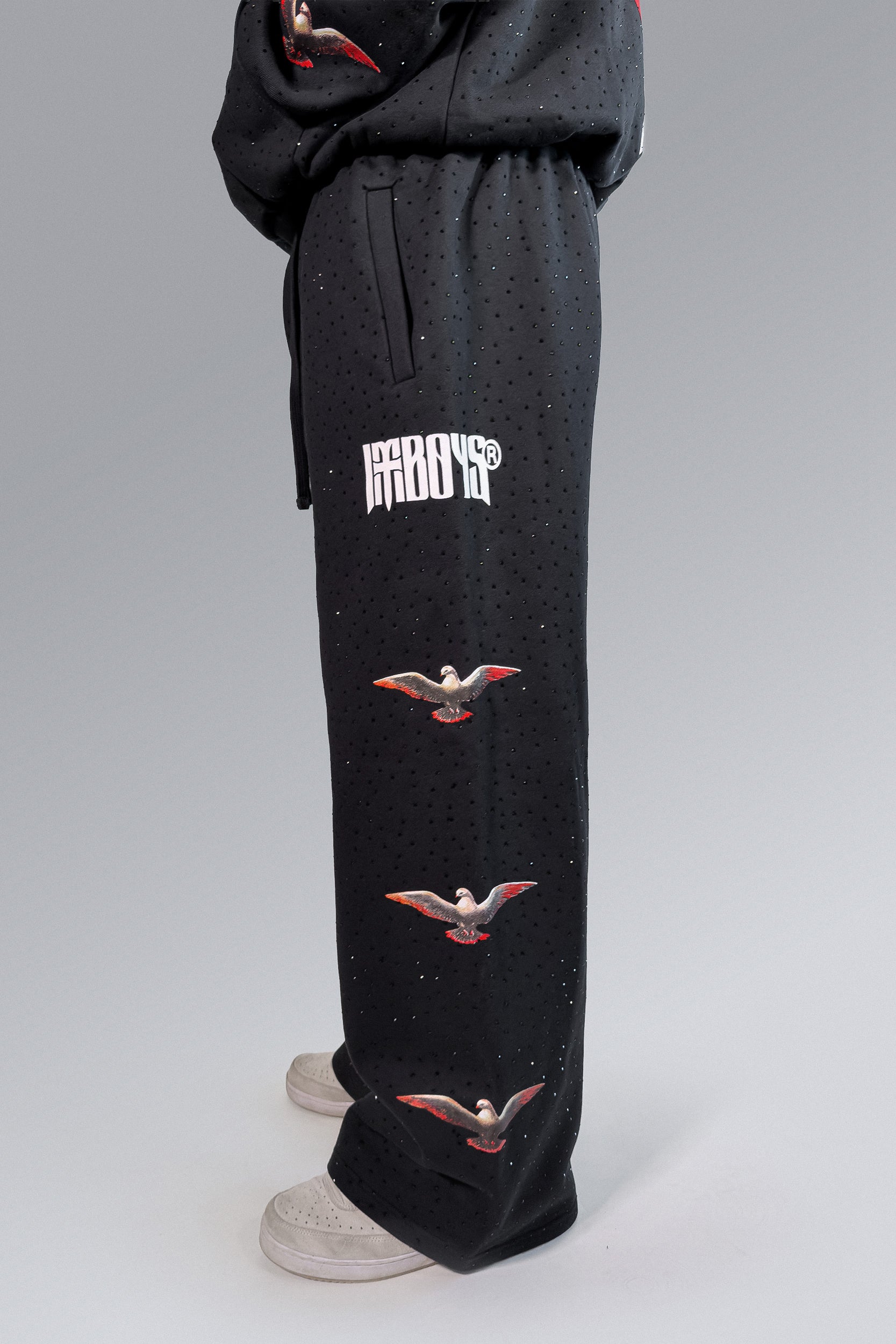 Rhinestone redemption Sweatpants