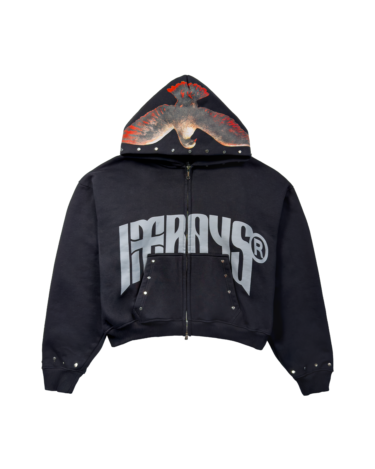 Redemption Dove Cropped Zip-Up Hoodie