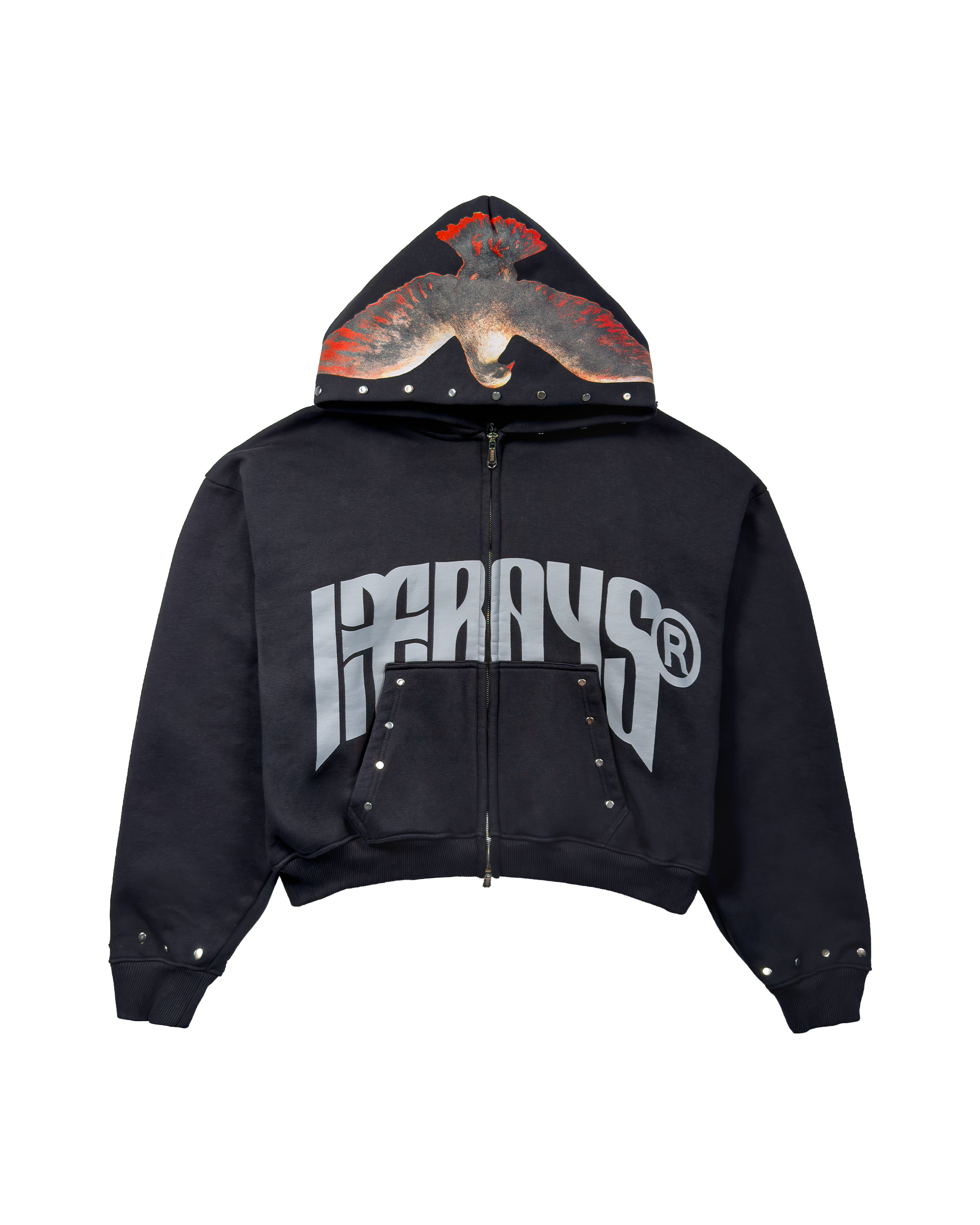 Redemption Dove Cropped Zip-Up Hoodie