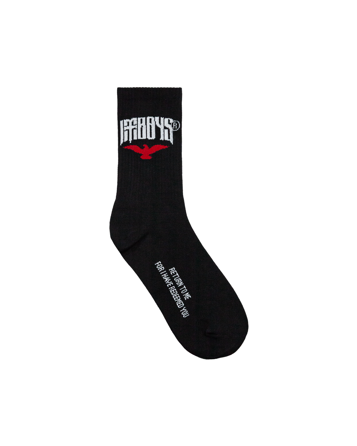 Redemption Socks Black