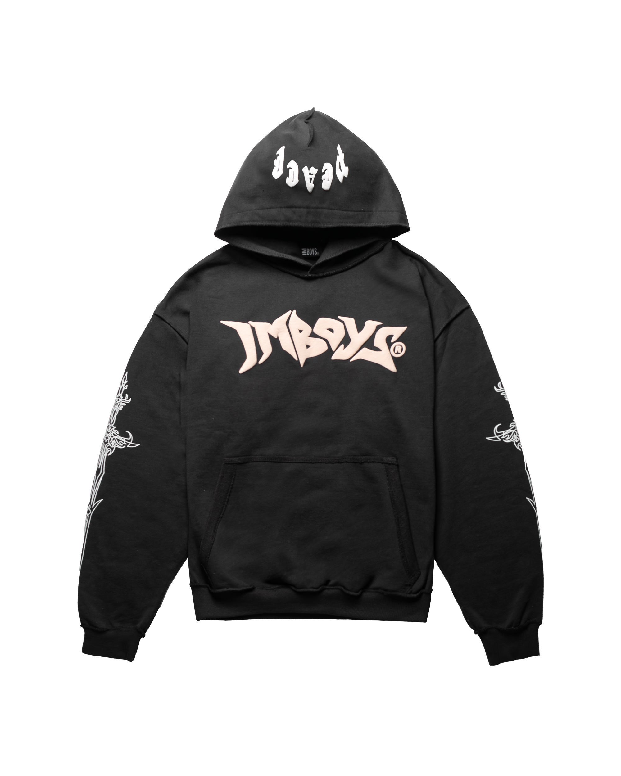 No Weapon Reverse Hoodie