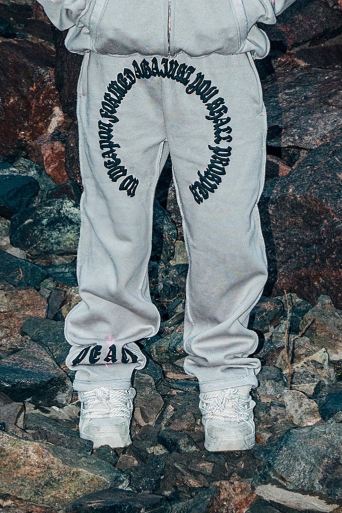 No Weapon Gray Sweats