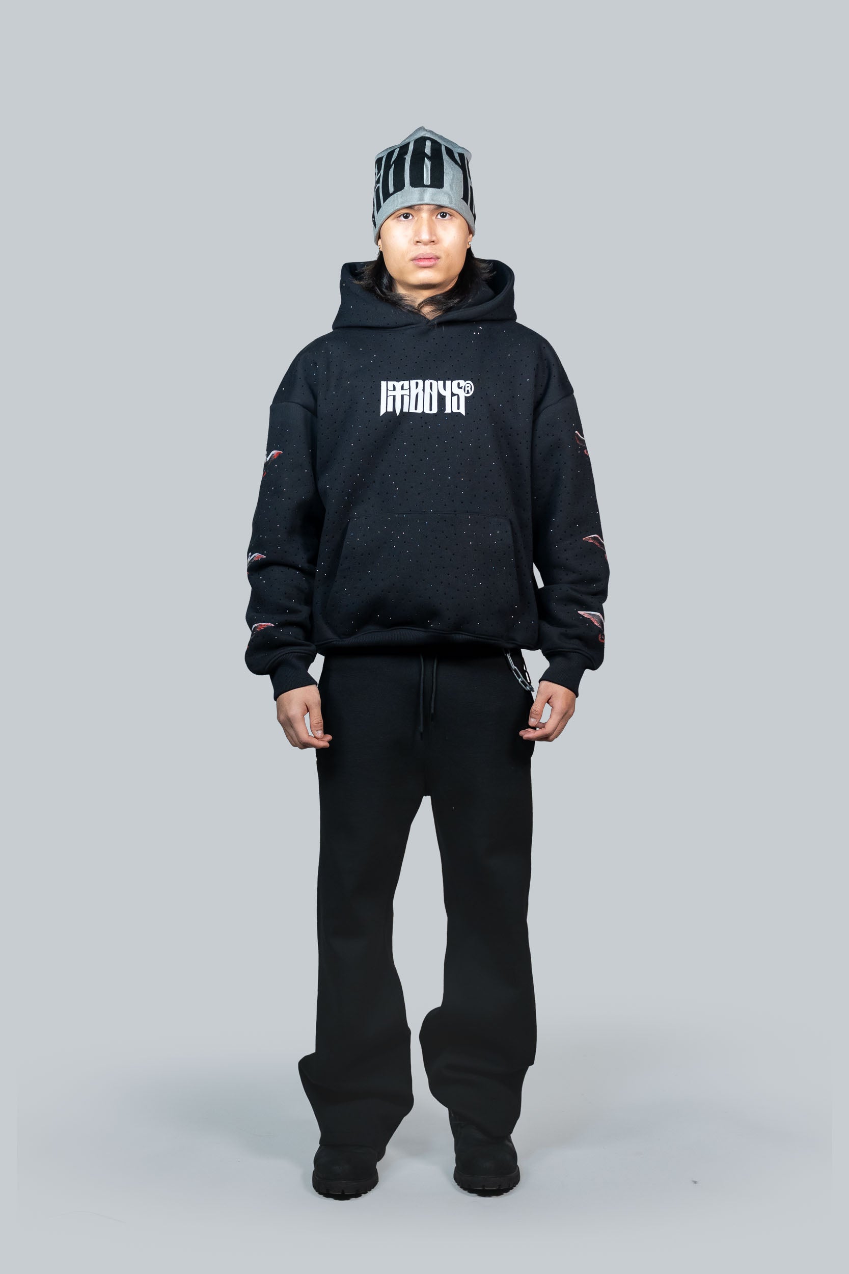 Redemption Rhinestone Hoodie