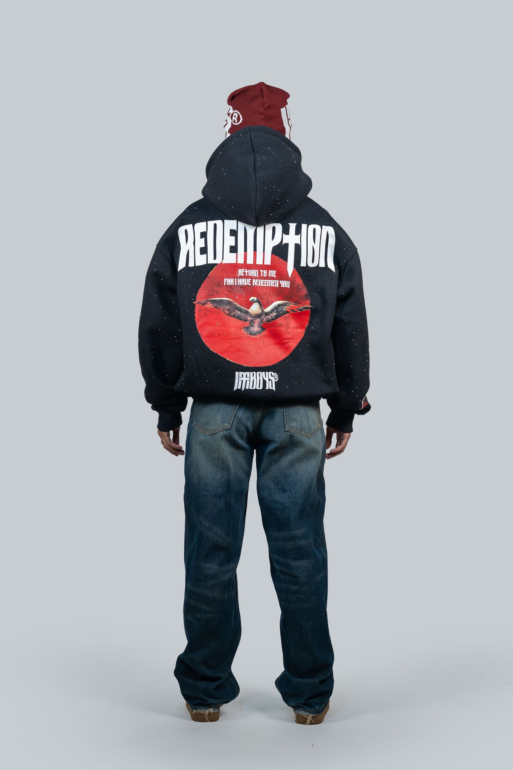 Redemption Rhinestone Hoodie