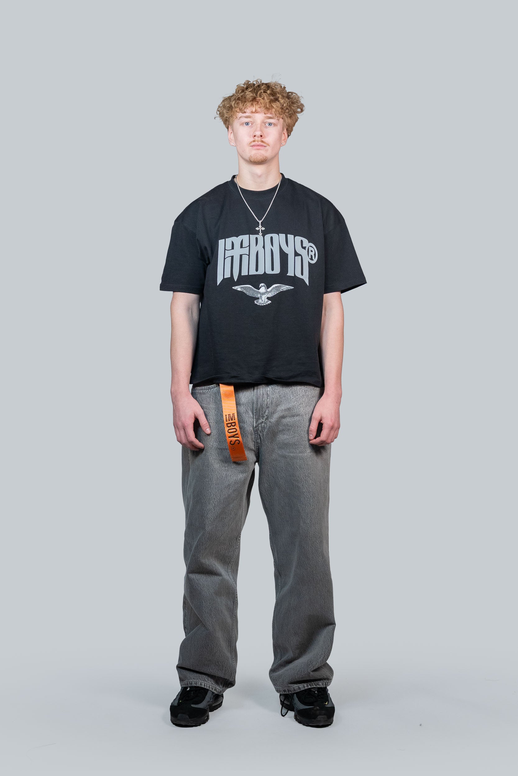 Redemption Text T-Shirt Black