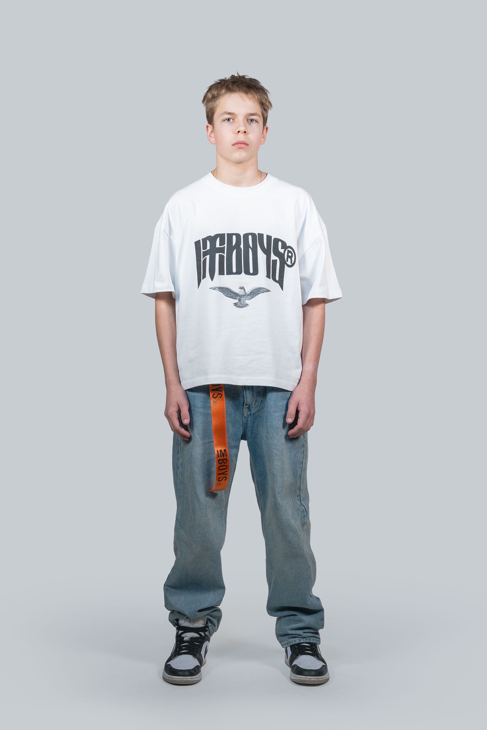 Redemption Text T-Shirt White