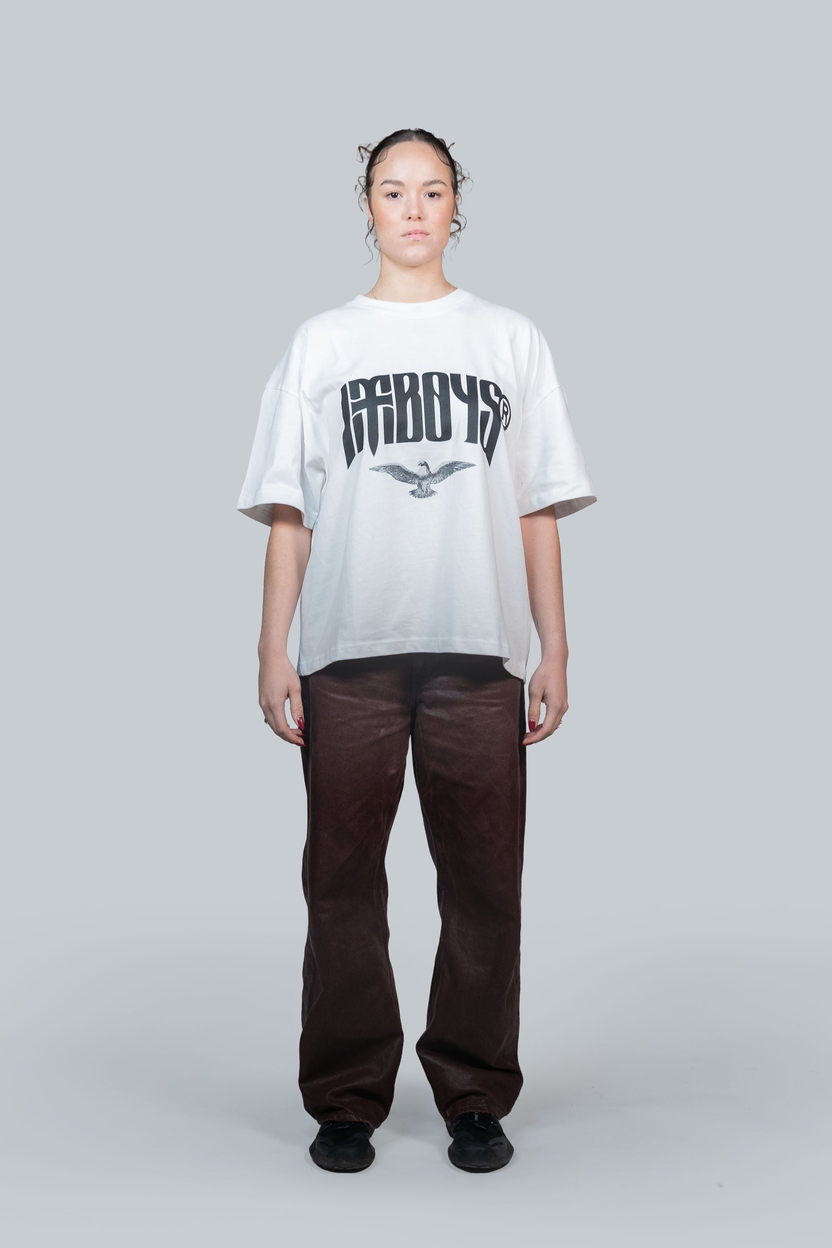 Redemption Text T-Shirt White