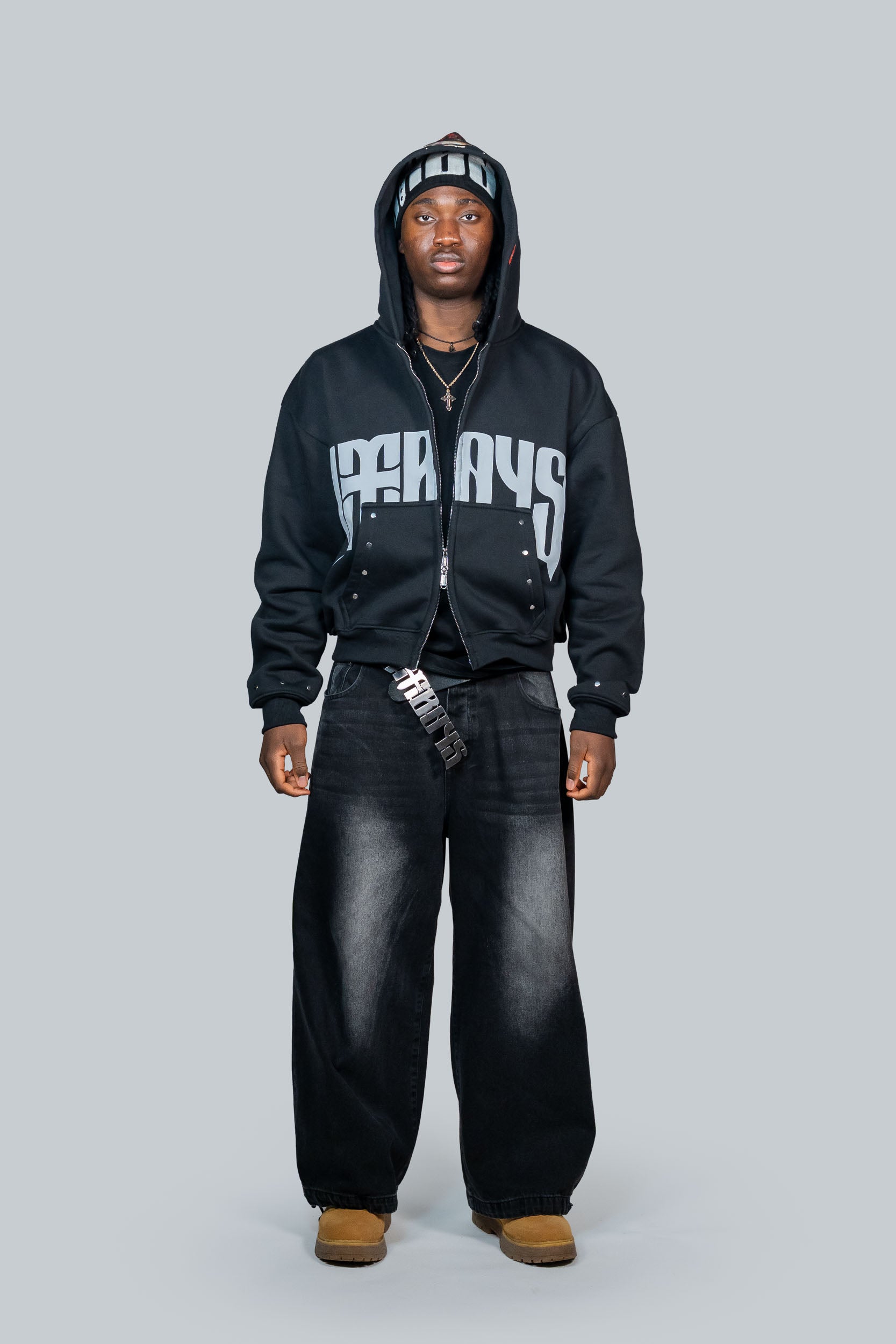 Redemption Dove Cropped Zip-Up Hoodie